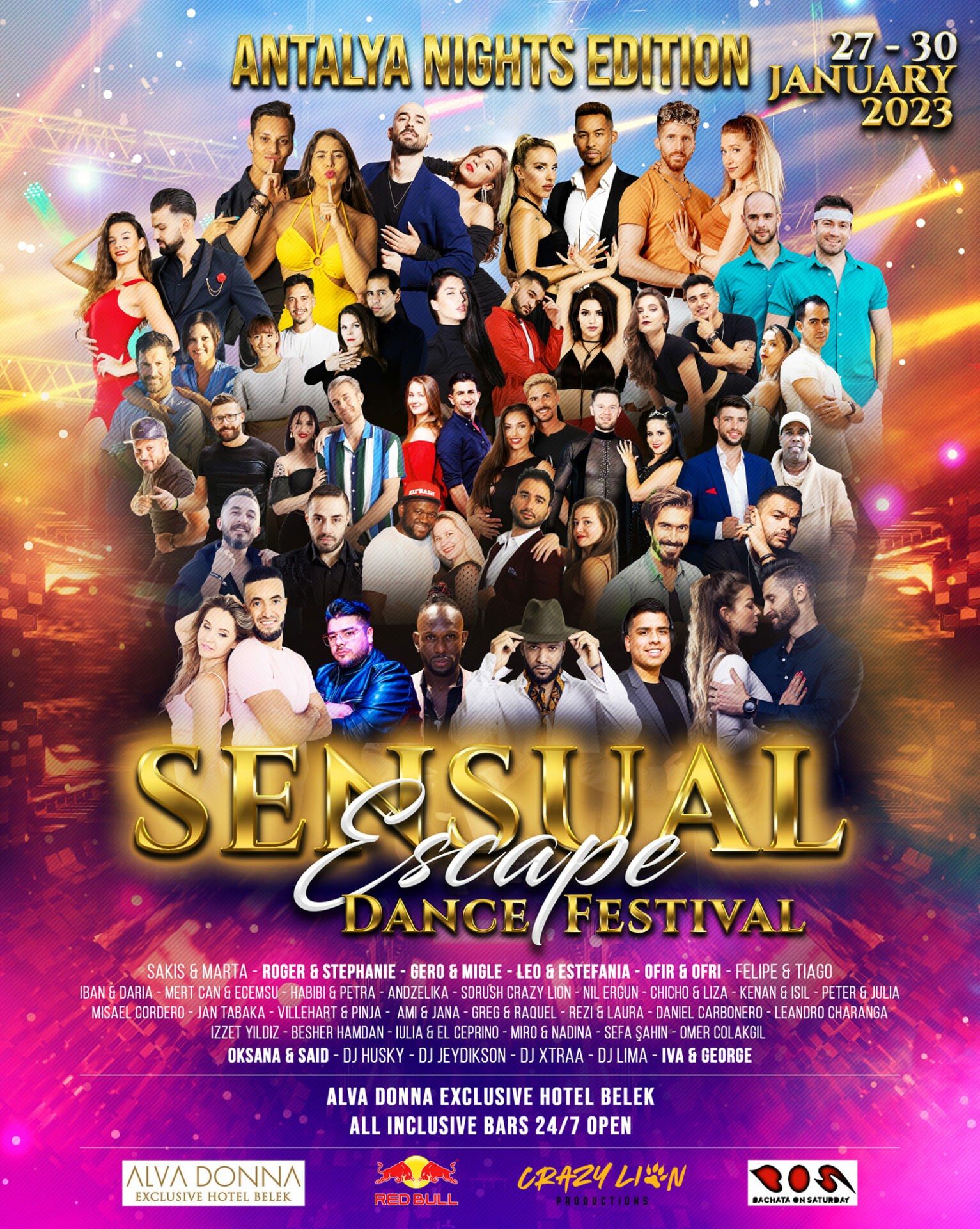 Sensual Escape Dance Festival Antalya Nights Edition 2023 - DonauKizz